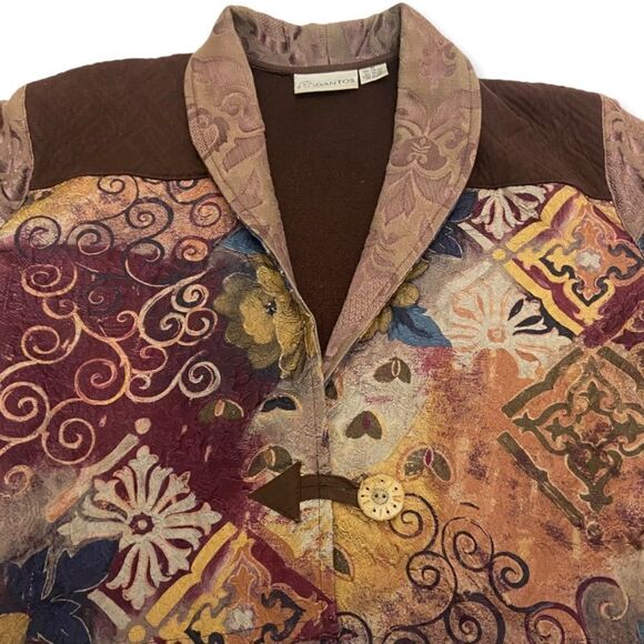 Vintage Gantos Quilted Bolero Jacket - Picture 2 of 9